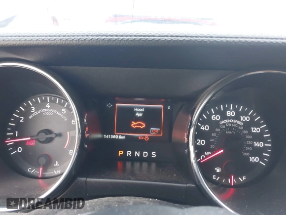 2015 Ford Mustang V6 with VIN 1FA6P8AM2F5370342, listed as a IAAI auction lot 42065605 with 141,569 mi miles and . Bid and sale history available at DreamBid. Image 7.