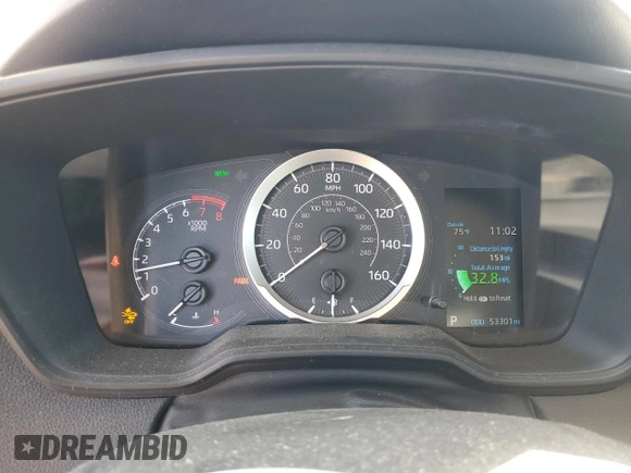 2020 Toyota Corolla LE with VIN 5YFHPRAE7LP020575, listed as a Copart auction lot 49132305 with 53,301 mi miles and Salvage Title. Bid and sale history available at DreamBid. Image 9.
