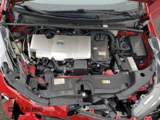 2019 Toyota Prius LE z VIN JTDL9RFU3K3008712, wystawiony jako Copart lot #55384635 z przebiegiem 34 228 mil mil oraz Szkoda całkowita • Salvage title. Historia ofert i sprzedaży dostępna na DreamBid. Obrazek 11.