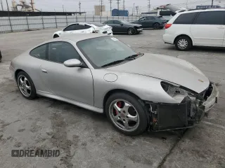 2004 Porsche 911 Carrera with VIN WP0AA29904S623031, listed as a Copart auction lot 76551074 with 145,478 mi miles and Salvage Title. Bid and sale history available at carsss.com. Image 4.