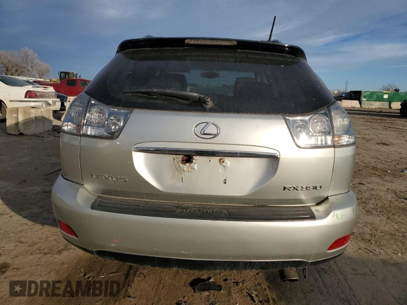 2004 Lexus RX 330 with VIN 2T2HA31U24C010765, listed as a Copart auction lot 42508575 with 189,044 mi miles and Salvage Title. Bid and sale history available at carsss.com. Image 6.