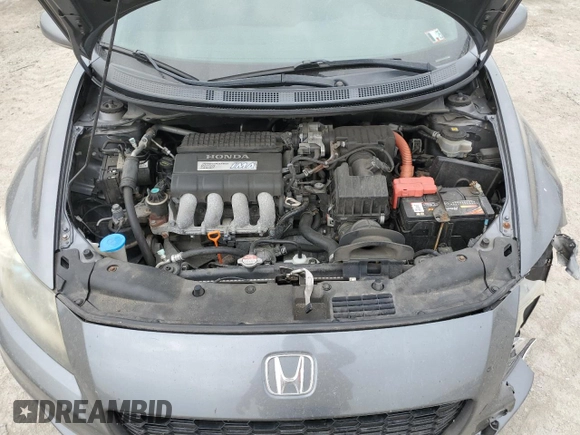2013 Honda CR-Z with VIN JHMZF1D49DS000435, listed as a Copart auction lot 54651855 with 181,444 mi miles and Salvage Title. Bid and sale history available at carsss.com. Image 11.