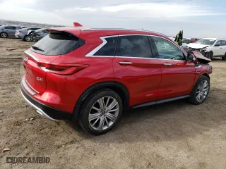 2022 Infiniti QX50 SENSORY with VIN 3PCAJ5EBXNF108269, listed as a Copart auction lot 43954484 with 20,990 mi miles. Bid and sale history available at carsss.com. Image 3.