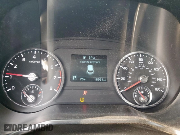 2022 Kia Telluride EX with VIN 5XYP3DHC6NG251537, listed as a Copart auction lot 54061075 with 16,931 mi miles and Salvage Title. Bid and sale history available at carsss.com. Image 9.