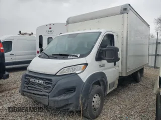 2023 Ram ProMaster with VIN 3C7WRVMG1PE514206, listed as a Copart auction lot 88125185 with 139,580 mi miles and Salvage Title. Bid and sale history available at DreamBid. Image 1.