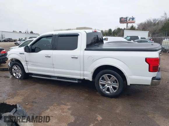 2020 Ford F-150 XL with VIN 1FTEW1C46LKF02755, listed as a IAAI auction lot 41513506 with 136,888 mi miles and . Bid and sale history available at DreamBid. Image 14.