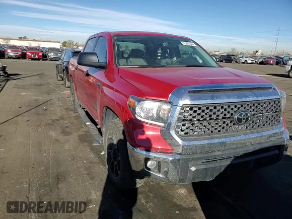 2020 Toyota Tundra 2WD SR5 with VIN 5TFEY5F14LX270310, listed as a Copart auction lot 85805864 with 53,062 mi miles and Salvage Title. Bid and sale history available at carsss.com. Image 10.