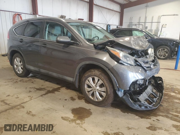 2013 Honda CR-V EX-L z VIN 2HKRM4H79DH690876, wystawiony jako Copart lot #56840505 z przebiegiem 107 733 mil mil oraz Szkody całkowita. Historia ofert i sprzedaży dostępna na DreamBid. Obrazek 4.
