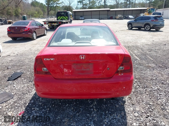 2001 Honda Civic LX with VIN 1HGEM21581L003343, listed as a IAAI auction lot 41843830 with 242,441 mi miles. Bid and sale history available at carsss.com. Image 15.