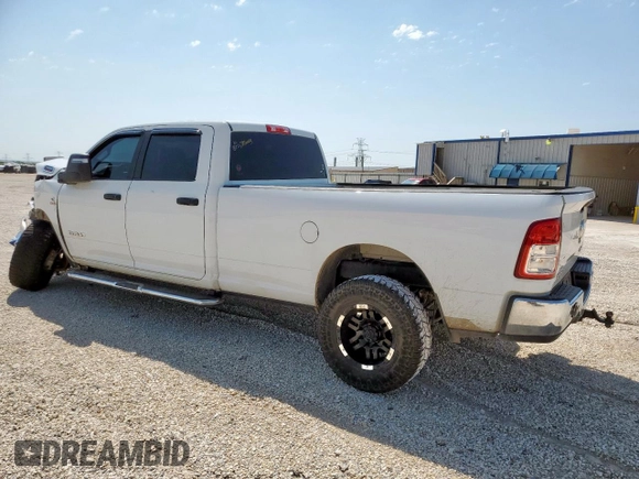 2023 Ram 2500 Big Horn with VIN 3C6UR5JL4PG544074, listed as a Copart auction lot 58923425 with 75,466 mi miles and Salvage title. Bid and sale history available at DreamBid. Image 2.