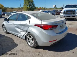 2016 Hyundai Elantra SE with VIN KMHDH4AEXGU561011, listed as a IAAI auction lot 40651213 with 112,960 mi miles. Bid and sale history available at carsss.com. Image 3.