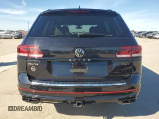 2023 Volkswagen Atlas SEL R-Line Black z VIN 1V2SR2CA1PC534761, wystawiony jako Copart lot #80711404 z przebiegiem 21 802 mil mil oraz Szkoda całkowita • Salvage title. Historia ofert i sprzedaży dostępna na DreamBid. Obrazek 6.