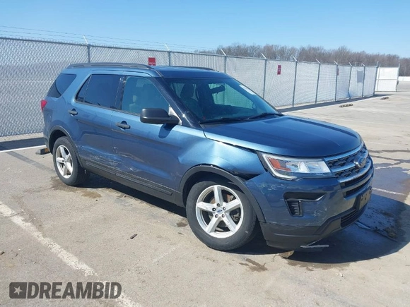 2018 Ford Explorer with VIN 1FM5K7B82JGC22765, listed as a IAAI auction lot 41761420 with 105,508 mi miles and . Bid and sale history available at DreamBid. Image 1.