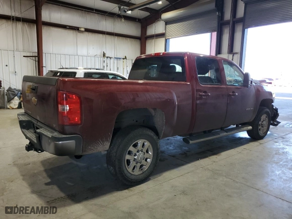 2014 Chevrolet Silverado 2500HD LTZ with VIN 1GC1KYC82EF155958, listed as a Copart auction lot 64843554 with 194648 miles and Salvage Title. Bid and sale history available at carsss.com. Image 3.