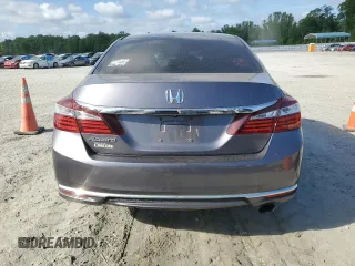 2016 Honda Accord Sedan LX with VIN 1HGCR2F33GA006039, listed as a Copart auction lot 52816994 with 177,019 mi miles and Salvage Title. Bid and sale history available at carsss.com. Image 6.