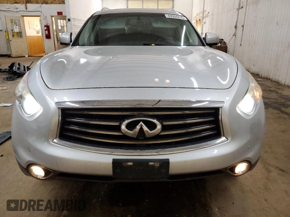 2012 Infiniti FX with VIN JN8AS1MW2CM153273, listed as a Copart auction lot 49504415 with 134,649 mi miles and Salvage Title. Bid and sale history available at carsss.com. Image 5.