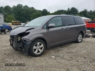 2012 Toyota Sienna LE AAS with VIN 5TDKK3DC1CS266671, listed as a Copart auction lot 64014955 with 75,748 mi miles and Non repairable. Bid and sale history available at DreamBid. Image 1.