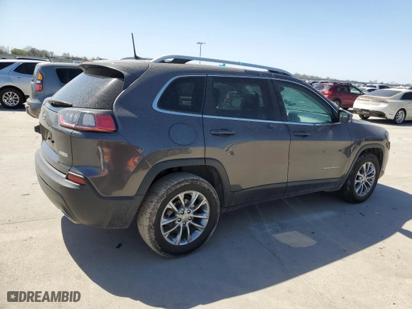 2019 Jeep Cherokee Latitude Plus with VIN 1C4PJLLN8KD215917, listed as a Copart auction lot 49458585 with 103,182 mi miles and Clean Title. Bid and sale history available at carsss.com. Image 3.