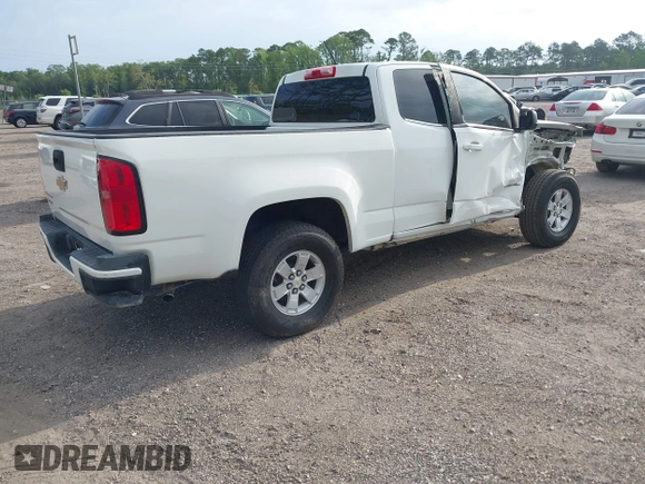 2018 Chevrolet Colorado 4WD Work Truck with VIN 1GCHTBEA1J1155675, listed as a IAAI auction lot 42138501 with 93,592 mi miles. Bid and sale history available at carsss.com. Image 4.