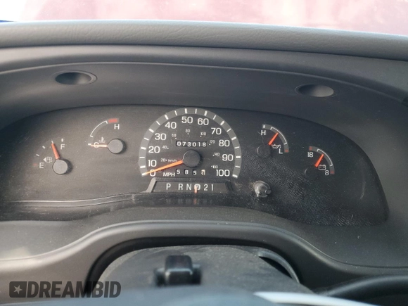 2003 Ford Econoline Cargo Recreational with VIN 1FDPE24L23HA30893, listed as a Copart auction lot 86729304 with 73,018 mi miles and Salvage Title. Bid and sale history available at DreamBid. Image 9.