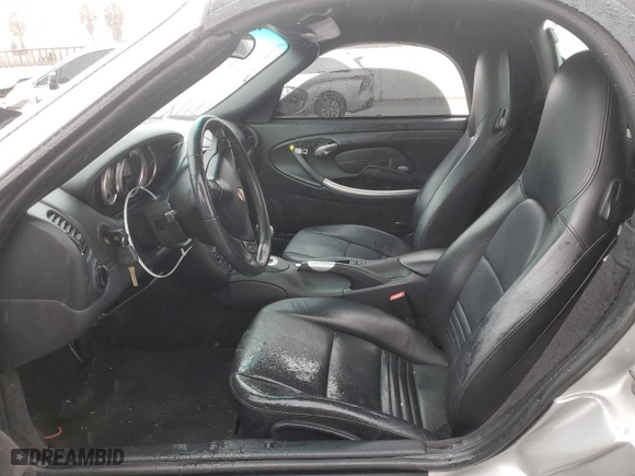 2001 Porsche Boxster S with VIN WP0CB29811U663146, listed as a Copart auction lot 44799015 with 0 mi miles and Salvage Title. Bid and sale history available at carsss.com. Image 7.