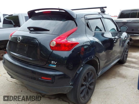 2013 Nissan Juke S with VIN JN8AF5MR5DT211244, listed as a IAAI auction lot 42066053 with 174,018 mi miles. Bid and sale history available at carsss.com. Image 6.