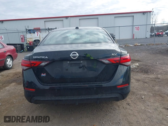 2020 Nissan Sentra SV with VIN 3N1AB8CVXLY272945, listed as a IAAI auction lot 40771835 with 26,589 mi miles. Bid and sale history available at carsss.com. Image 16.