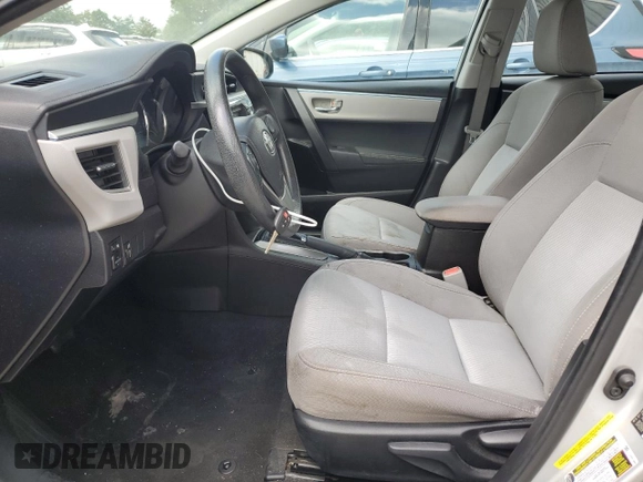 2016 Toyota Corolla L с VIN 5YFBURHE8GP527575, выставлен на аукционе Copart как лот 63271555 с пробегом 97 660 миль миль и Списание • Salvage title. История ставок и продаж доступна на DreamBid. Изображение 7.