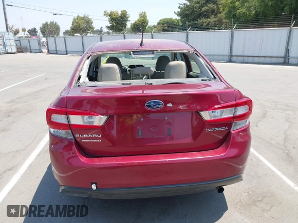 2023 Subaru Impreza with VIN 4S3GKAB68P3605540, listed as a IAAI auction lot 42720388 with 35,745 mi miles and . Bid and sale history available at DreamBid. Image 16.