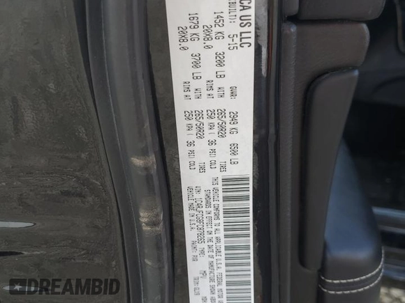 2015 Jeep Grand Cherokee High Altitude with VIN 1C4RJFCG8FC878265, listed as a Copart auction lot 55044325 with 157,829 mi miles and Salvage title. Bid and sale history available at DreamBid. Image 13.