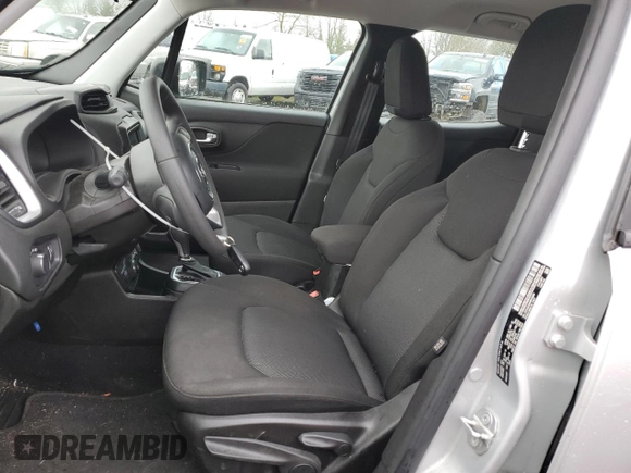 2021 Jeep Renegade Upland with VIN ZACNJDAB4MPN16689, listed as a Copart auction lot 46158195 with 12,566 mi miles and Salvage title. Bid and sale history available at DreamBid. Image 7.
