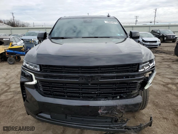 2024 Chevrolet Tahoe RST with VIN 1GNSKRKD3RR139191, listed as a Copart auction lot 46864075 with 13,897 mi miles and Salvage Title. Bid and sale history available at carsss.com. Image 5.
