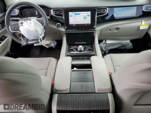 2023 Jeep Wagoneer Series III with VIN 1C4SJSDP4PS502551, listed as a Copart auction lot 64346044 with 16,765 mi miles and Clean title. Bid and sale history available at DreamBid. Image 8.