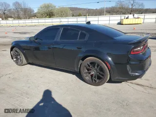 2020 Dodge Charger Scat Pack with VIN 2C3CDXGJ9LH164750, listed as a Copart auction lot 49712175 with 42,400 mi miles and Salvage Title. Bid and sale history available at carsss.com. Image 2.
