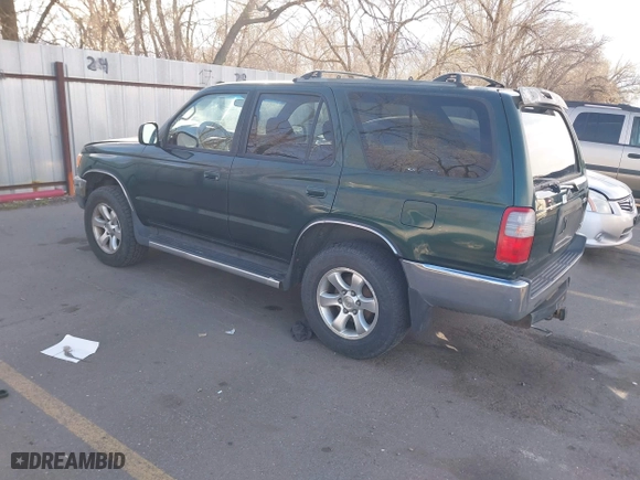 2000 Toyota 4Runner SR5 with VIN JT3HN86R6Y0292729, listed as a IAAI auction lot 41948958 with 222,847 mi miles. Bid and sale history available at carsss.com. Image 3.
