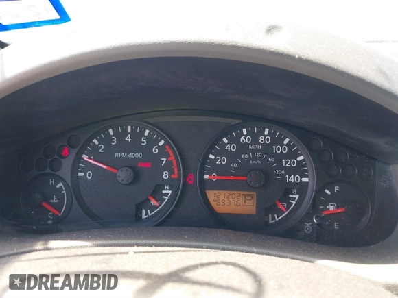 2005 Nissan Xterra S with VIN 5N1AN08UX5C630090, listed as a IAAI auction lot 41851878 with 121,202 mi miles. Bid and sale history available at carsss.com. Image 7.