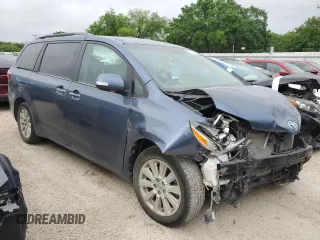 2015 Toyota Sienna Limited z VIN 5TDDK3DC3FS110113, wystawiony jako Copart lot #53737045 z przebiegiem 142 236 mil mil oraz Szkoda całkowita • Salvage title. Historia ofert i sprzedaży dostępna na DreamBid. Obrazek 4.