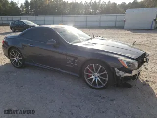 2013 Mercedes-Benz SL-Class SL 63 AMG with VIN WDDJK7EAXDF013016, listed as a Copart auction lot 78980384 with 79,017 mi miles and Salvage Title. Bid and sale history available at carsss.com. Image 4.