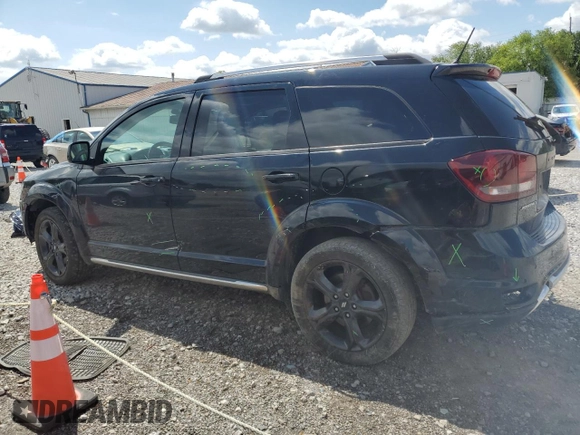 2018 Dodge Journey Crossroad z VIN 3C4PDCGB5JT257333, wystawiony jako Copart lot #58258905 z przebiegiem 150 648 mil mil oraz Szkoda całkowita • Salvage title. Historia ofert i sprzedaży dostępna na DreamBid. Obrazek 2.
