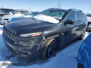 2016 Jeep Cherokee Altitude with VIN 1C4PJMCB4GW144870, listed as a Copart auction lot 44693985 with 128,694 mi miles and Salvage Title. Bid and sale history available at carsss.com. Image 1.