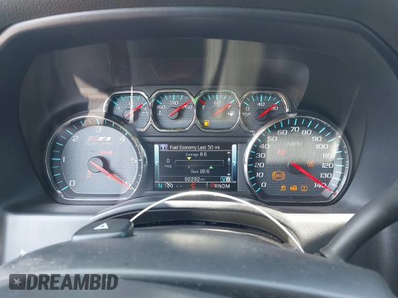 2015 Chevrolet Silverado 1500 LT with VIN 3GCUKRECXFG370962, listed as a IAAI auction lot 42141566 with 92,292 mi miles and . Bid and sale history available at DreamBid. Image 7.