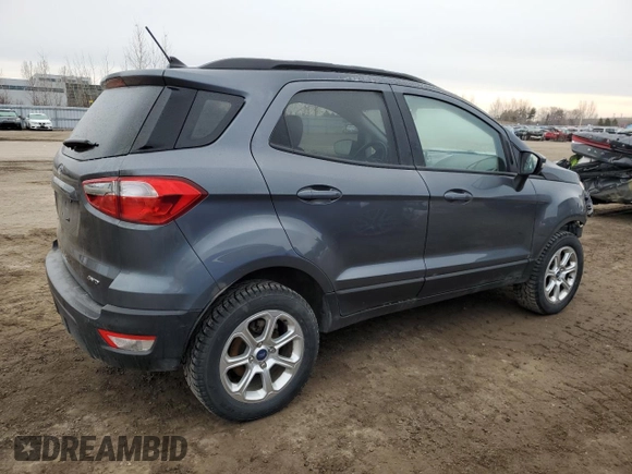 2020 Ford EcoSport SE z VIN MAJ6S3GL0LC314584, wystawiony jako Copart lot #52031655 z przebiegiem 77 125 mil mil oraz Szkoda całkowita • Salvage title. Historia ofert i sprzedaży dostępna na DreamBid. Obrazek 3.