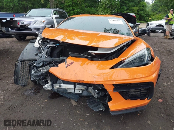 2022 Chevrolet Corvette 2LT with VIN 1G1YB2D4XN5111891, listed as a IAAI auction lot 42445789 with 41,672 mi miles and . Bid and sale history available at DreamBid. Image 12.