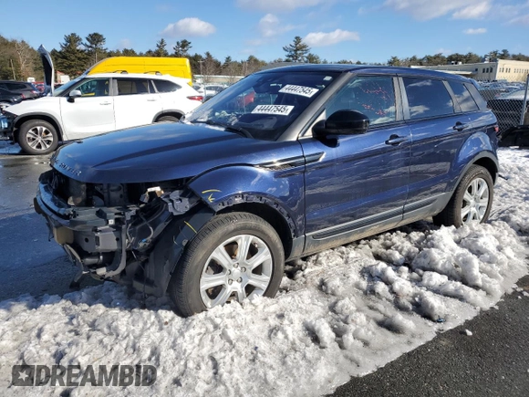 2016 Land Rover Range Rover Evoque SE with VIN SALVP2BG6GH158385, listed as a Copart auction lot 44447545 with 98,872 mi miles and Salvage title. Bid and sale history available at DreamBid. Image 1.