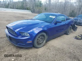 2014 Ford Mustang V6 with VIN 1ZVBP8AM9E5317478, listed as a Copart auction lot 53539755 with 305,642 mi miles and Salvage Title. Bid and sale history available at carsss.com. Image 1.