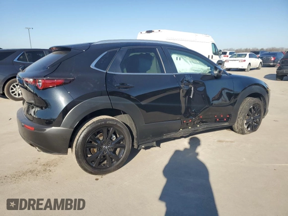 2024 Mazda CX-30 S Select Sport with VIN 3MVDMBBMXRM710825, listed as a Copart auction lot 47501475 with Not Provided miles and Salvage Title. Bid and sale history available at DreamBid. Image 3.