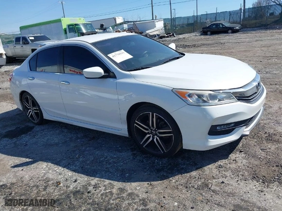 2017 Honda Accord Sedan Sport with VIN 1HGCR2F53HA304903, listed as a IAAI auction lot 41770593 with 1 mi miles. Bid and sale history available at carsss.com. Image 1.