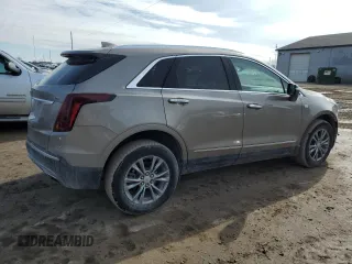 2022 Cadillac XT5 AWD Premium Luxury with VIN 1GYKNDRSXNZ121976, listed as a Copart auction lot 47200175 with 21,627 mi miles and Clean title. Bid and sale history available at DreamBid. Image 3.