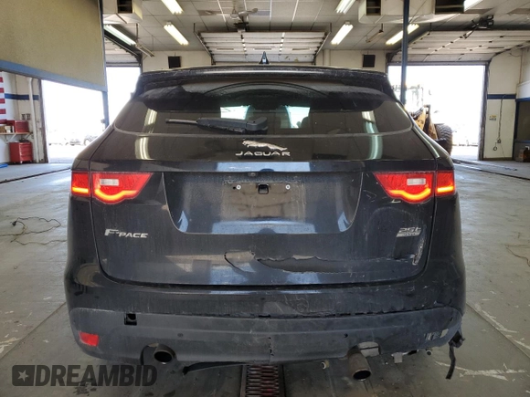 2019 Jaguar F-Pace 25t with VIN SADCS2FX3KA390570, listed as a Copart auction lot 51058754 with 68,323 mi miles and Salvage title. Bid and sale history available at DreamBid. Image 6.