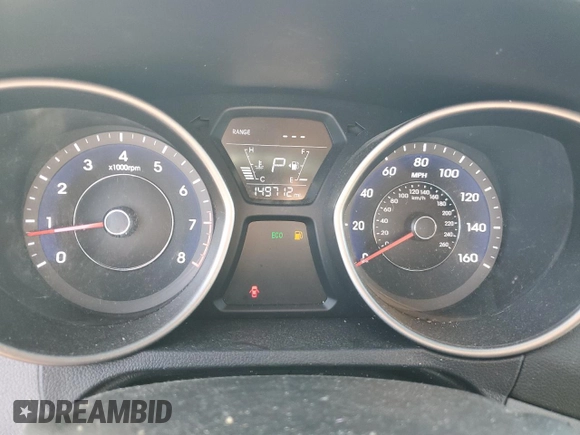 2015 Hyundai Elantra SE z VIN 5NPDH4AE5FH585939, wystawiony jako Copart lot #53569145 z przebiegiem 149 712 mil mil oraz Szkoda całkowita • Salvage title. Historia ofert i sprzedaży dostępna na DreamBid. Obrazek 9.